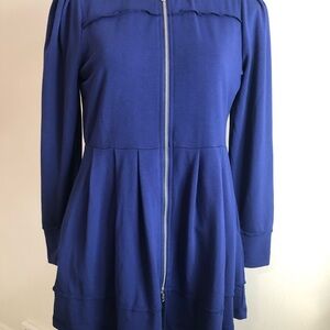 VENUS Elegant Long Sleeve Royal Blue jacket